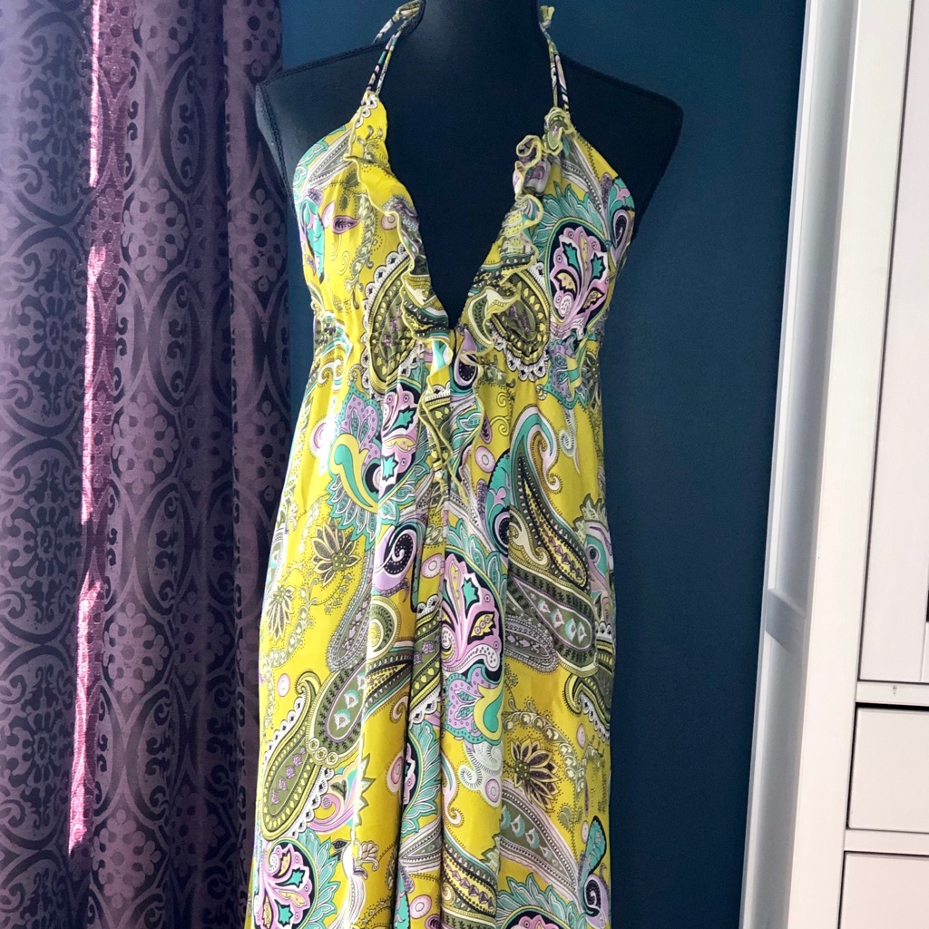 Pattern Maxi Dress